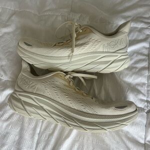 Hoka One One All Cream Colorway